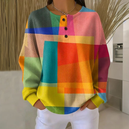 Felpa vintage colorata