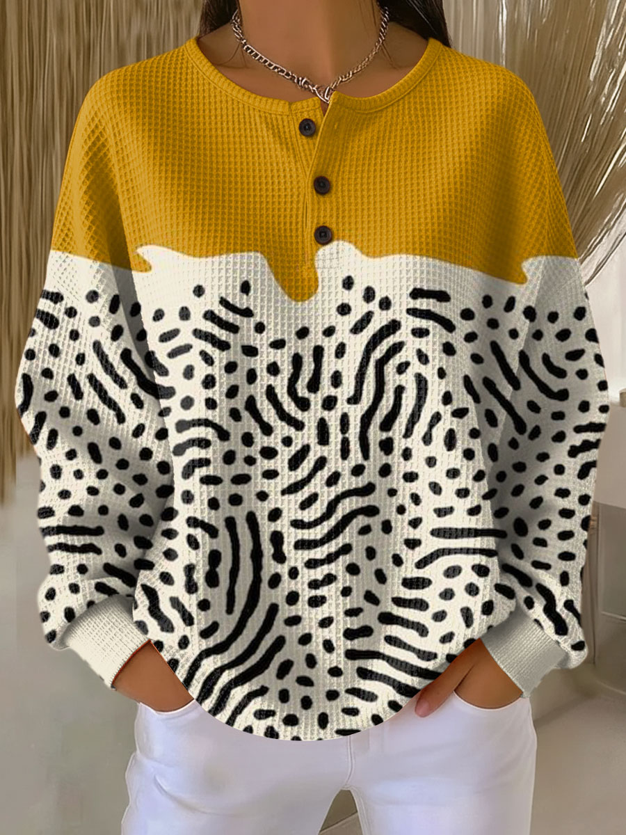 Lia | Maglione scandinavo con bottoni