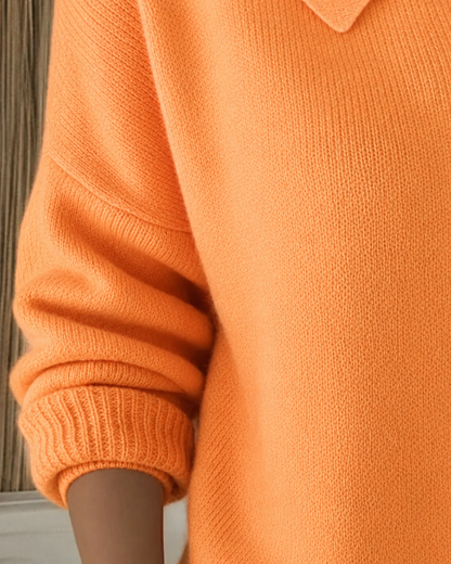 Siena | Cardigan elegante con colletto e bottoni
